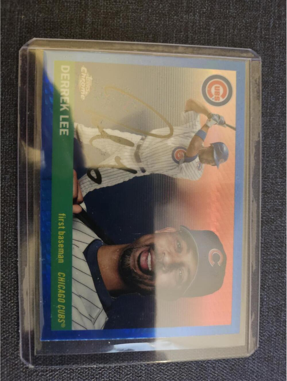 Derrek Lee (Blue) - 2025 Topps Chrome Platinum 1955 Rails & Sails - #424 Cubs